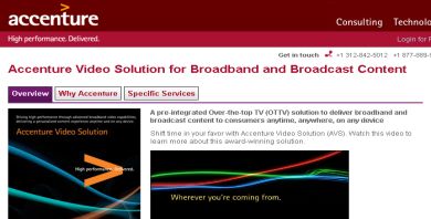 Acenture adquiere activos de IPTV a Nokia Siemens Network
