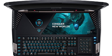 Acer present Predator 21 X, una titnica notebook de pantalla curva