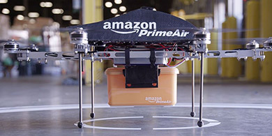 Amazon patent una nave nodriza para sus drones