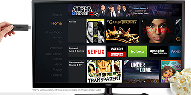 Amazon lanza Fire TV Stick y desafa a Google Chromecast