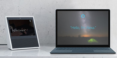 Alexa y Cortana se conocen y ahora son amigos
