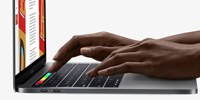 Apple present sus nuevas MacBook Pro con pantalla tctil en el teclado