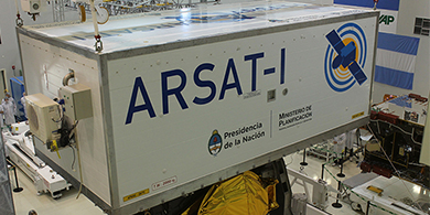 Argentina despide al satlite ARSAT I