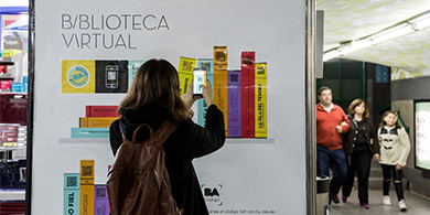 Cmo funciona la nueva biblioteca virtual del Subte?