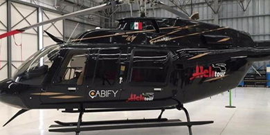 Cabify lanz su servicio de helicpteros en CDMX