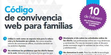 Lanzan un Cdigo de Convivencia Web para familias