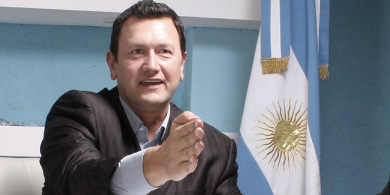 El empresario IT Fabin Colussi quiere ser presidente de Racing