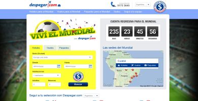 Despegar.com presenta un micrositio para acompaar a La Roja