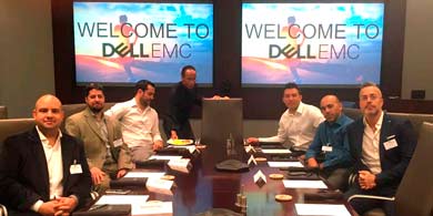 Dell EMC recibi en Austin, Texas, al canal de Distecna