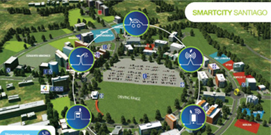 Enersis estrena la primera Ciudad Inteligente de Chile