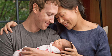 Mark Zuckerberg es padre y donar el 99% de sus acciones de Facebook