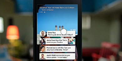 Sali Facebook Home, la nueva interfaz para Android