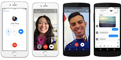 Llegan las videollamadas a Facebook Messenger