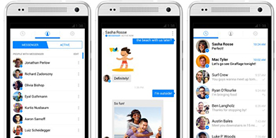 Facebook lanza una nueva app de mensajera mvil