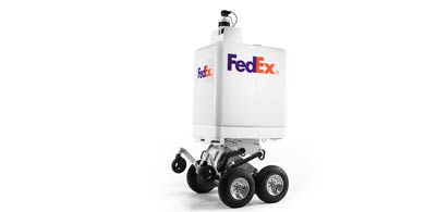 FedEx comienza las pruebas para su robot de delivery