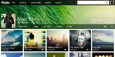 Yahoo! present un nuevo Flickr
