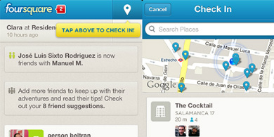 Microsoft quiere invertir en la red social Foursquare