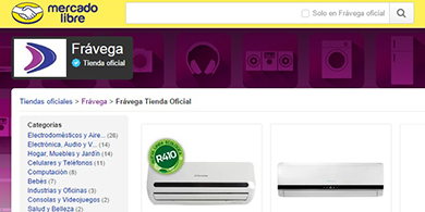 Frvega lanza portal en MercadoLibre y apuesta al e-commerce