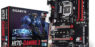 GIGABYTE anunci la nueva disponibilidad del motherboard H170 Gaming 3