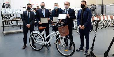 Grupo Ncleo inaugur su fbrica de bicicletas elctricas en Parque Patricios