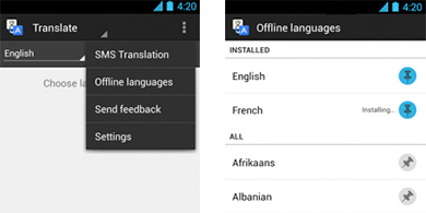 Google Translate, ahora en versin offline