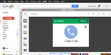 Google suma llamadas VoIP a Hangouts