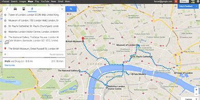 Google Maps, ahora con soporte para destinos mltiples