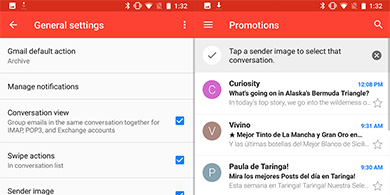 Cmo es Gmail Go, la versin light del correo de Google?