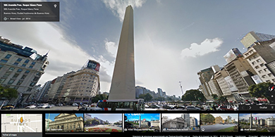 La Argentina llega a Google Street View