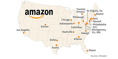 En dnde instalar Amazon su HQ2?