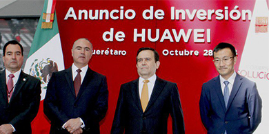 Huawei impulsa las TICs mexicanas con 1.500 millones de dlares