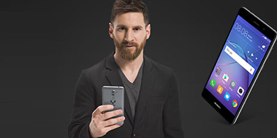 Llega el Huawei Mate 9 Lite, con la firma de Messi