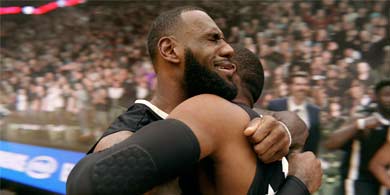 Intel present su tecnologa Intel 360 replay junto a LeBron James