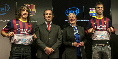 El Barcelona tiene Intel Inside