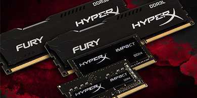 Kingston presenta las nuevas lneas HyperX Fury e Impact