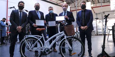 Kulfas lanz el Programa de Promocin de Bicicletas Elctricas en Grupo Ncleo