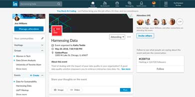 LinkedIn lanza Eventos para no perder el 