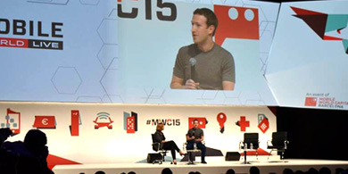 Zuckerberg en MWC: 