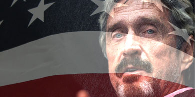 Antivirus en la Casa Blanca: John McAfee se postula a presidente