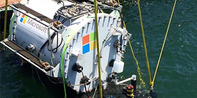 Microsoft quiere llevar su nube al fondo del ocano