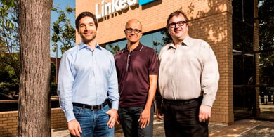 Microsoft compra LinkedIn por 26.200 millones de dlares