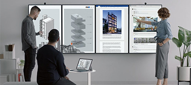 As es Microsoft Surface Hub 2, la pizarra para el trabajo del futuro