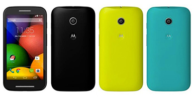 Lanzan Moto E, el primer smartphone Dual SIM en Per