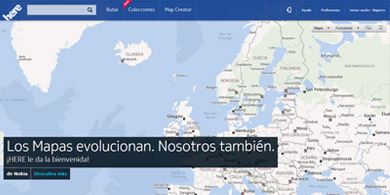 Nokia relanza su sistema de mapas para iOS y Android