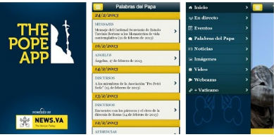 Habemus papam? Nuevas apps para saberlo