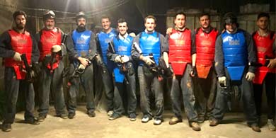 PC Arts, Dell y Microsoft reunieron a sus clientes en un encuentro de Paintball