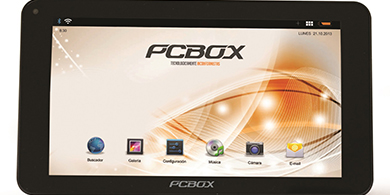 PCBOX lanz su Tablet T750i con procesador Intel