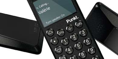 Punkt MP02, un telfono a contracorriente en el MWC