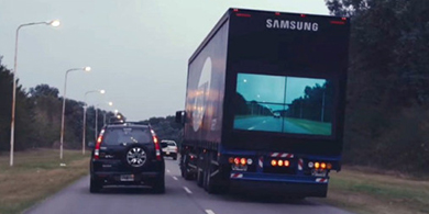 Con Safety Truck, Samsung quiere disminuir accidentes en rutas argentinas