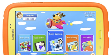 Por el da del nio, Samsung present su GALAXY Tab 3 de 7